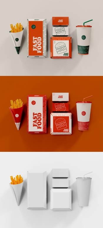 Food & Drink Mockups #2, 21xPSDT