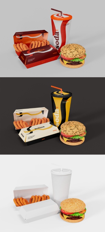 Food & Drink Mockups #2, 21xPSDT