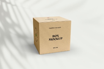 Kraft Box Mockups 16xPSDT