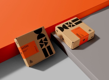 Kraft Box Mockups 16xPSDT