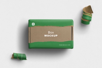 Kraft Box Mockups 16xPSDT