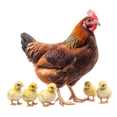 VILLAGE PNG CHICKENS #2, 31xPNG
