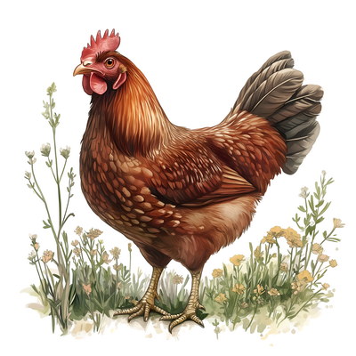 VILLAGE PNG CHICKENS #2, 31xPNG