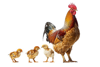 VILLAGE PNG CHICKENS #2, 31xPNG