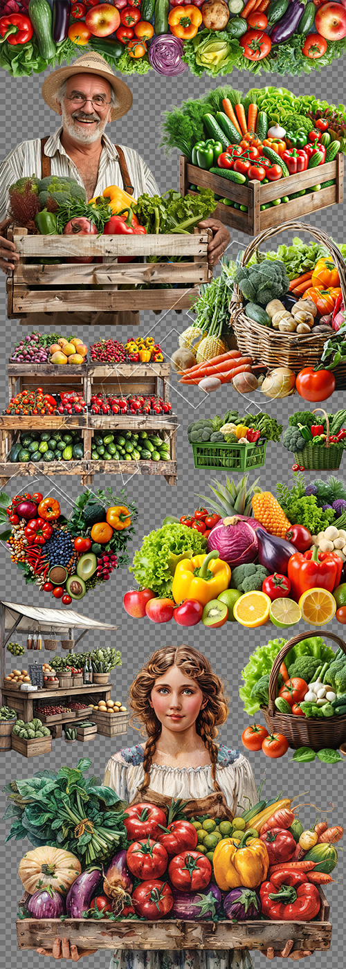 Mass Veggies 28xPNG
