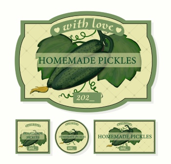 Pickles AI, JPEG, PNG & PSDT Design Set 47xElements