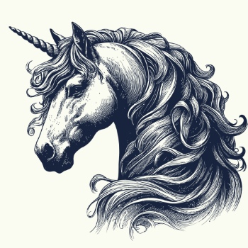 Horse Vector Art Illustrations #1, 25xAI