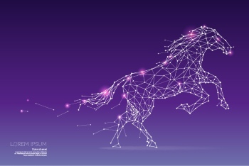 Horse Vector Art Illustrations #2, 28xAI