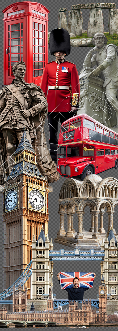United Kingdom Memories 34xPNG