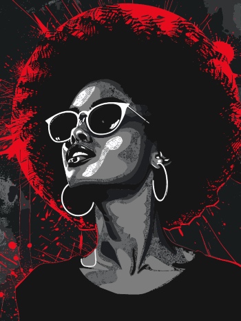 T-Shirt Design Fascinating Faces #5, 25xAI