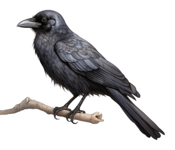Raven & Crow - Intelligent Birds 27xPNG