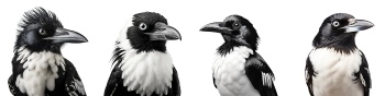 Raven & Crow - Intelligent Birds 27xPNG