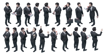 Business People at Work 33xPNG