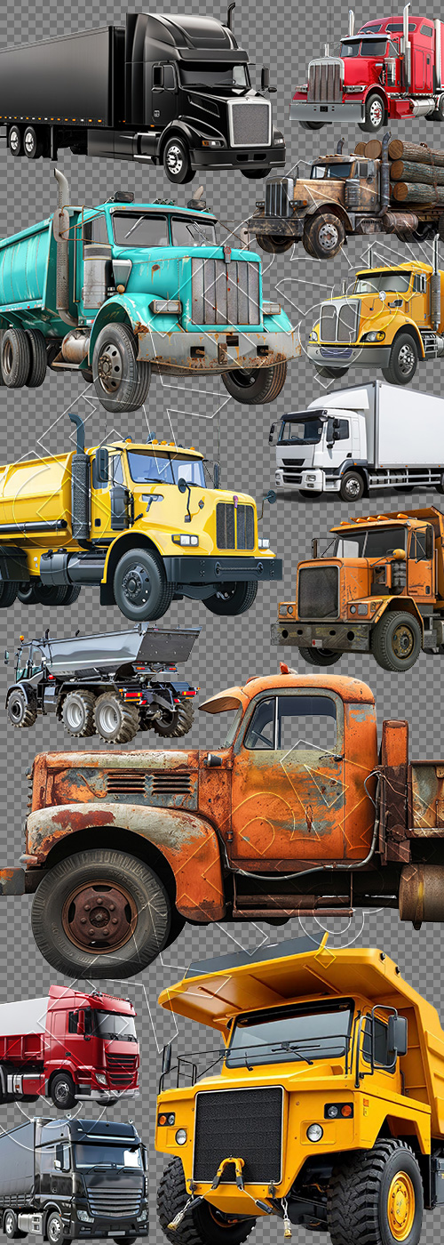 Truck 24xPNG, 3xJPEG