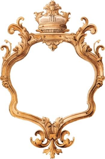 Gothic Frames #3, Transparent 25xPNG