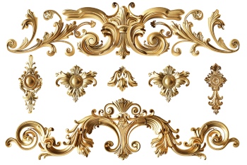 Gothic Frames #3, Transparent 25xPNG