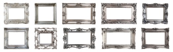 Gothic Frames #3, Transparent 25xPNG