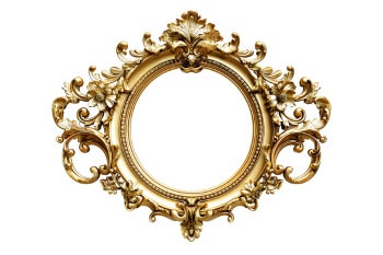Gothic Frames #3, Transparent 25xPNG
