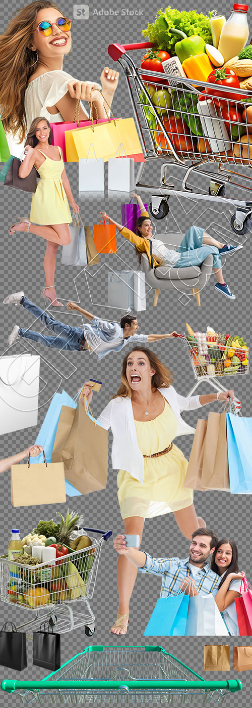 Shopping #2, 25xPNG