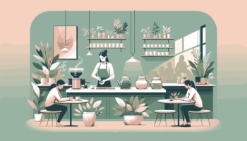 Restaurant, Cafe and Kitchen Illustrations 33xAI