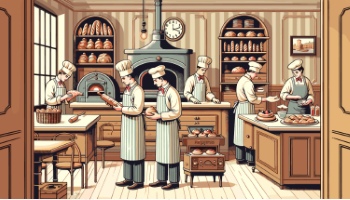 Restaurant, Cafe and Kitchen Illustrations 33xAI