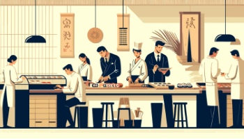 Restaurant, Cafe and Kitchen Illustrations 33xAI