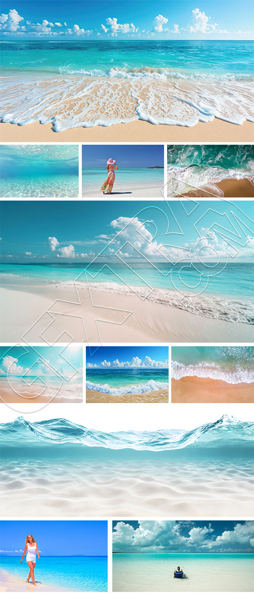 Turquase Seasides #1, 25xJPEG