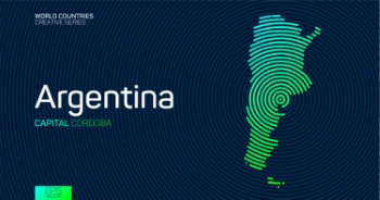 Abstract Maps of Countries with Circle Lines 47xAI Abstract Maps of Countries with Circle Lines 47xAI