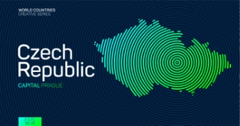 Abstract Maps of Countries with Circle Lines 47xAI Abstract Maps of Countries with Circle Lines 47xAI