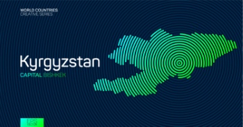 Abstract Maps of Countries with Circle Lines 47xAI Abstract Maps of Countries with Circle Lines 47xAI