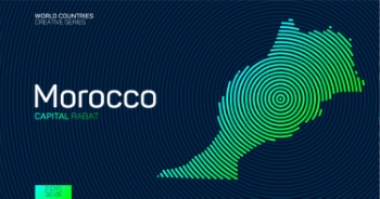 Abstract Maps of Countries with Circle Lines 47xAI Abstract Maps of Countries with Circle Lines 47xAI