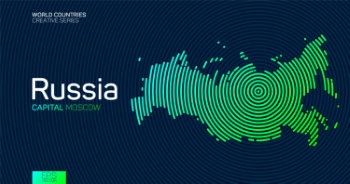 Abstract Maps of Countries with Circle Lines 47xAI Abstract Maps of Countries with Circle Lines 47xAI