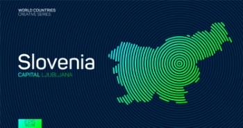 Abstract Maps of Countries with Circle Lines 47xAI Abstract Maps of Countries with Circle Lines 47xAI