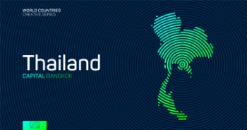 Abstract Maps of Countries with Circle Lines 47xAI Abstract Maps of Countries with Circle Lines 47xAI