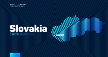 Abstract Maps of Countries with Hexagon Lines 63xAI Abstract Maps of Countries with Hexagon Lines 63xAI