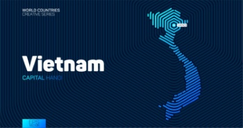 Abstract Maps of Countries with Hexagon Lines 63xAI Abstract Maps of Countries with Hexagon Lines 63xAI