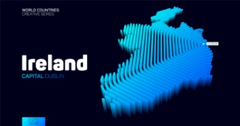 Abstract Isometric Maps of Counties with Hexagon Lines 92xAI Abstract Isometric Maps of Counties with Hexagon Lines 92xAI