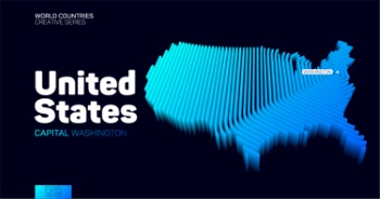 Abstract Isometric Maps of Counties with Hexagon Lines 92xAI Abstract Isometric Maps of Counties with Hexagon Lines 92xAI