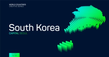 Abstract Isometric Maps of Counties with Circular Neon Lines 47xAI