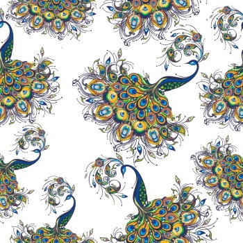 Peacock Patterns, Artworks & Backgrounds 34xAI