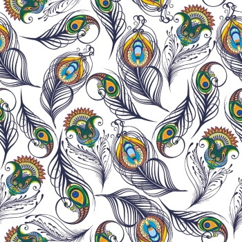 Peacock Patterns, Artworks & Backgrounds 34xAI
