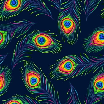 Peacock Patterns, Artworks & Backgrounds 34xAI