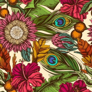 Peacock Patterns, Artworks & Backgrounds 34xAI