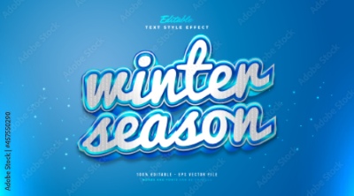 Winter, Ice & Snow Text Effects #1, 26xAI