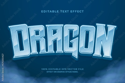 Winter, Ice & Snow Text Effects #2, 26xAI