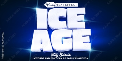 Winter, Ice & Snow Text Effects #2, 26xAI