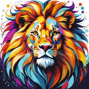 Lion Vectors #3, 29xAI
