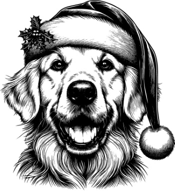 Hand Drawn Dog Vector Sketches #2, 25xAI