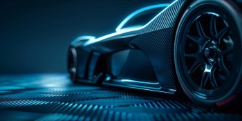 Headlights and Curved Edges of Carbon Fiber Themes 30xJPEG