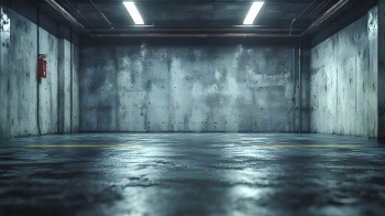 Empty Dark Spacious Interiors with Reflections 30xJPEG